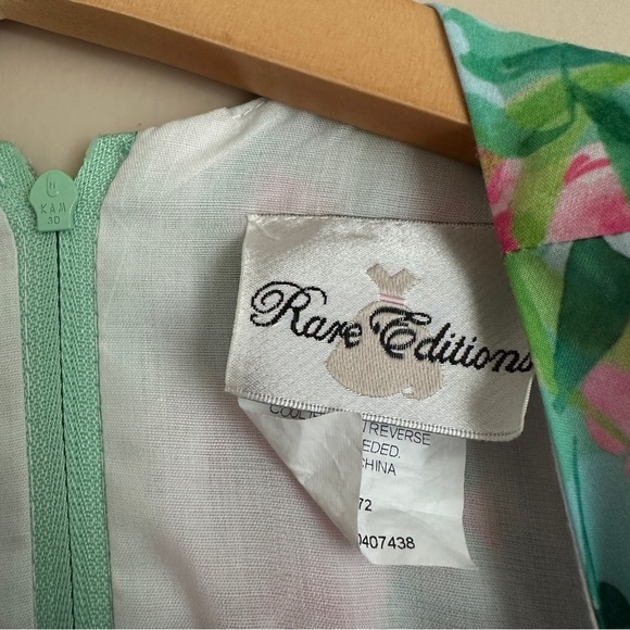 Rare Editions Floral Dress Size Girl 6X - Picture 4 of 6
